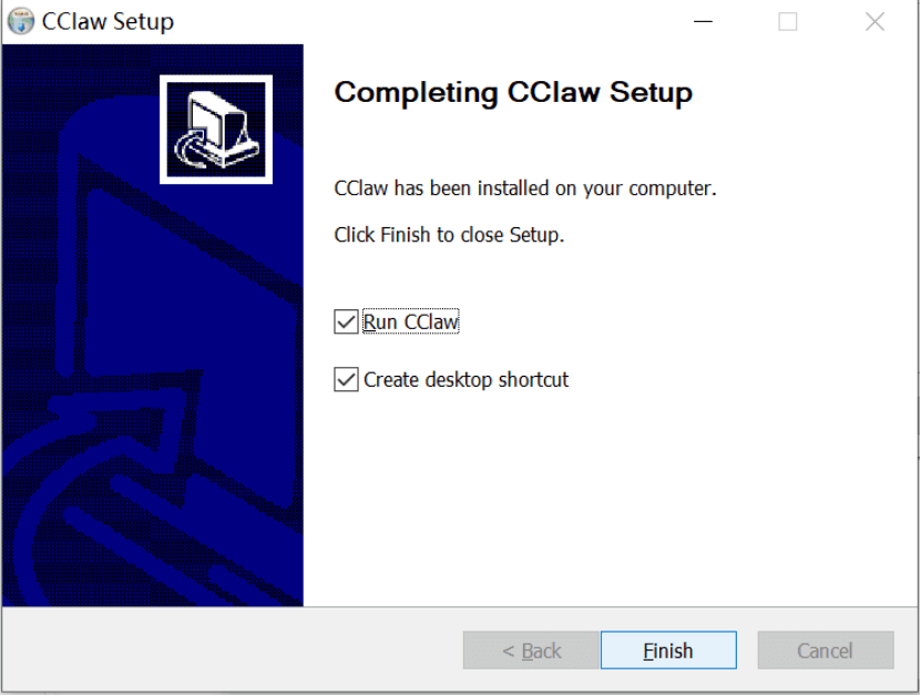 Windows 安装完成